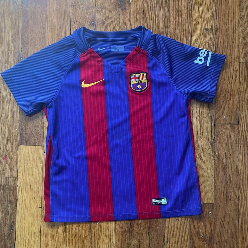 Nike FC Barcelona Jersey Kids Size 4/6